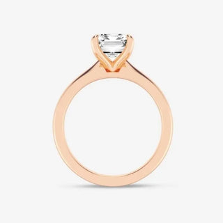 2 ctw Emerald Lab Grown Diamond Solitaire Engagement Ring GIA